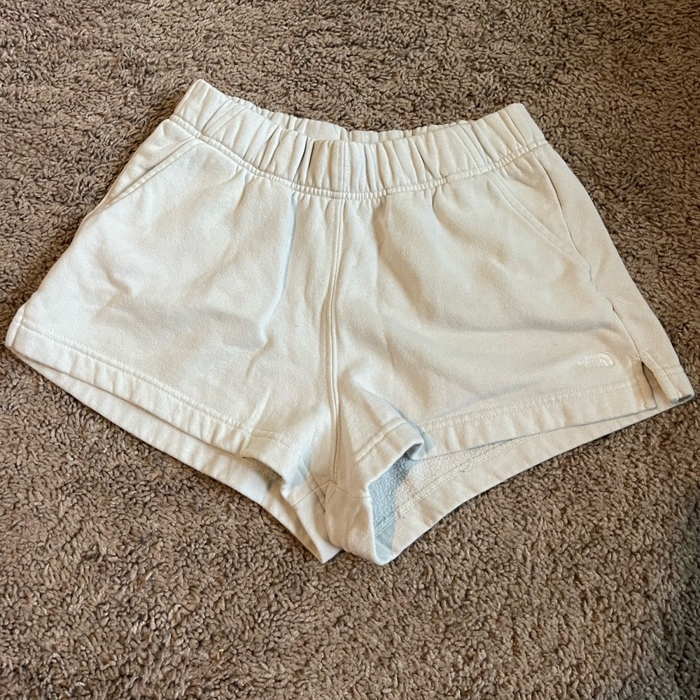 The North Face Women's Athletic Shorts - Cream